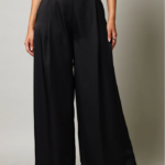 Belted Satin Pants