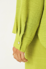 Long Sleeve Crinkle Shirt - Image 2