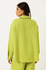 Long Sleeve Crinkle Shirt - Image 4