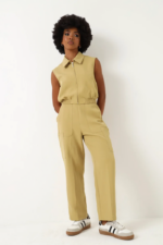 Sleeveless Collared Waist Top - Image 7