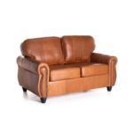 Kingsley Genuine Leather 2-Seater Couch