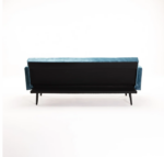 Mac Velvet Sleeper Couch - Image 3