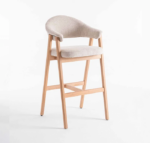 Alora Wooden Oatmeal Barstool